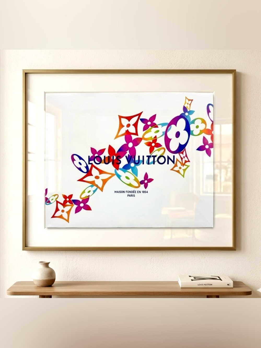 Louis Vuitton Auth Takashi Murakami Limited Holiday Edition iconic Design - Picture 11 of 13